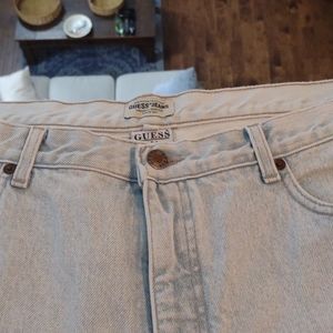 Guess jeans sz 40x34 light wash denim jeans